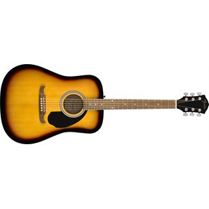 FENDER - FA-125 DREADNOUGHT, touche noyer - Sunburst